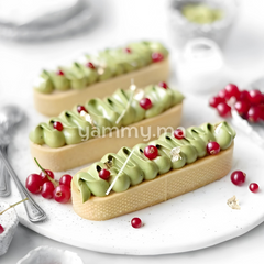 Moule Perforé Tarte Ring Oblong 146x34/h20mm"AFO001" - SILIKOMART