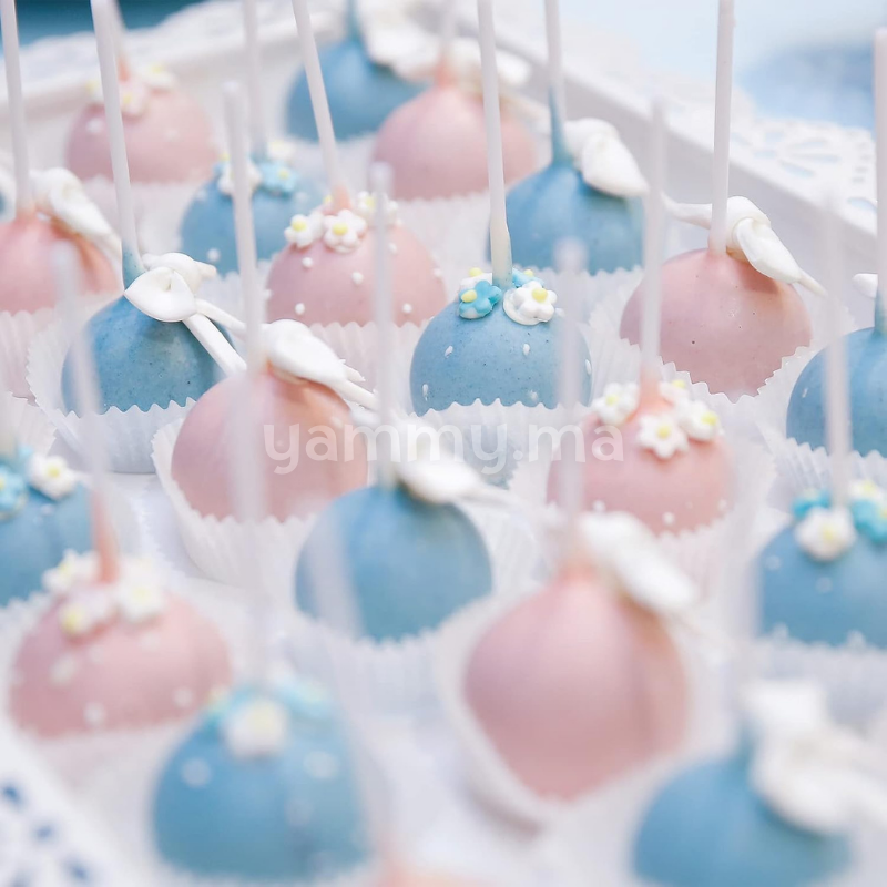 100 Bâtonnets Blancs pour Cake Pops et Sucettes 13 cm