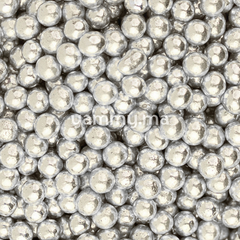 Billes de Sucre Argenté Métallique Ø 3 mm 150 gr - Marone