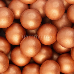 Mini Boules Croustillantes Cuivre Ø 7 mm 100 gr - Marone