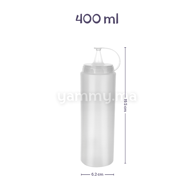 Flacon Verseur Souple Biberon à Sauce 400 ml - Titiz