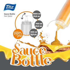 Flacon Verseur Souple Biberon à Sauce 700 ml - Titiz