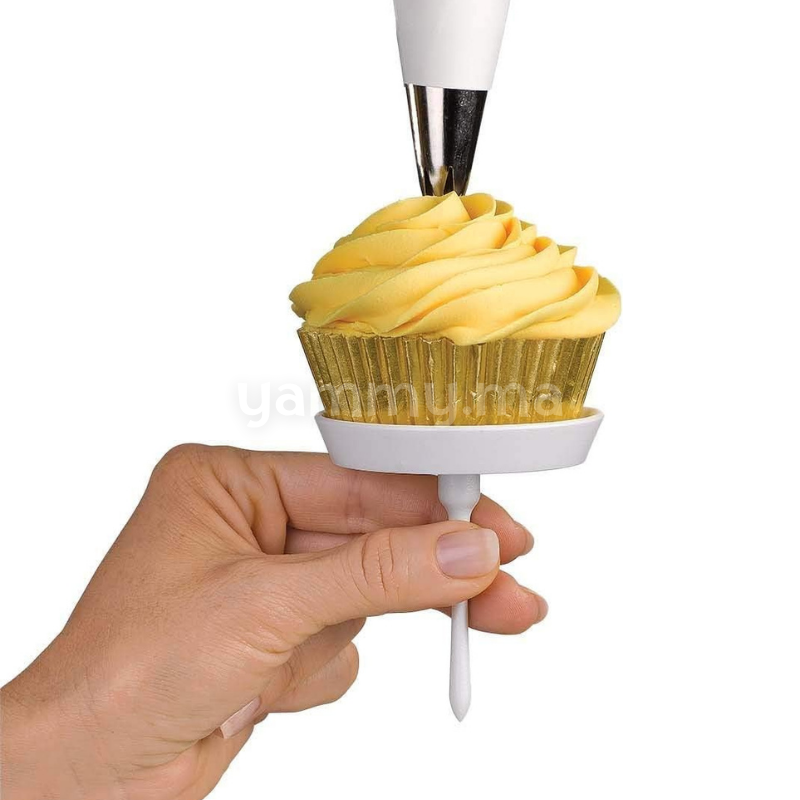 SET. 4 Clous en Plastique pour la Fabrication de Fleurs