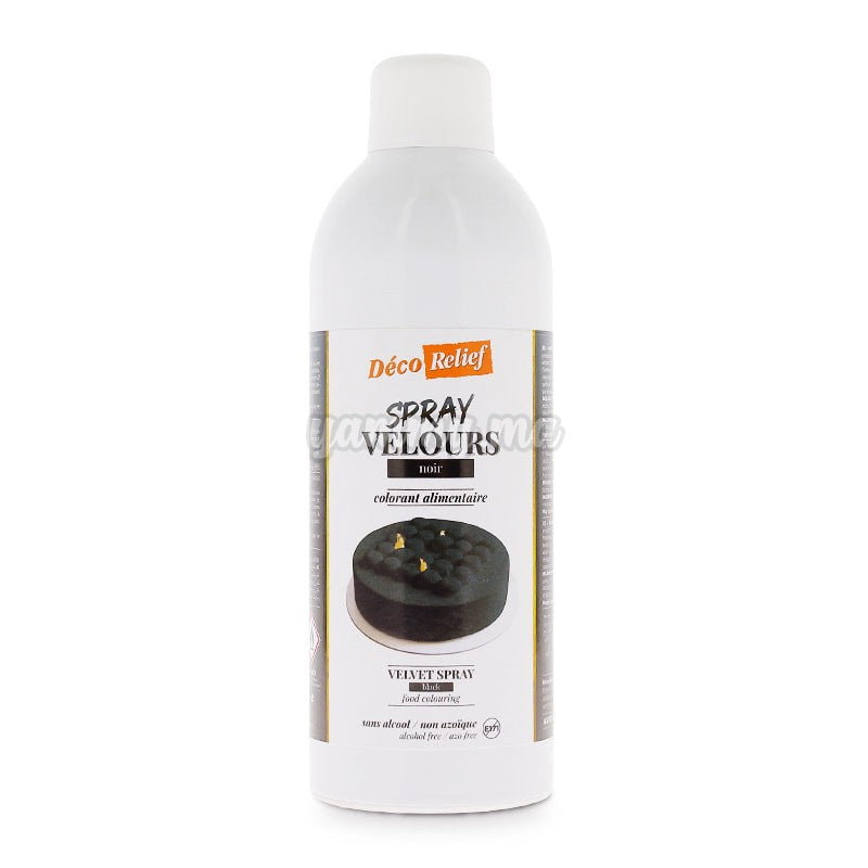 Spray Velours Noir Beurre de Cacao 400 ml - Déco Relief