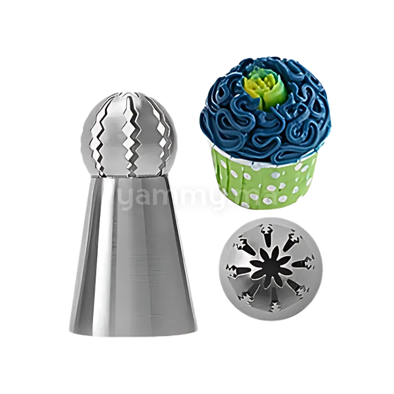 Douille Pâtissière Sphère en Inox Ø 24 mm "DL045"