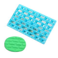 Embosseur Pâte à Sucre Pour Effet Matelassé Lingot