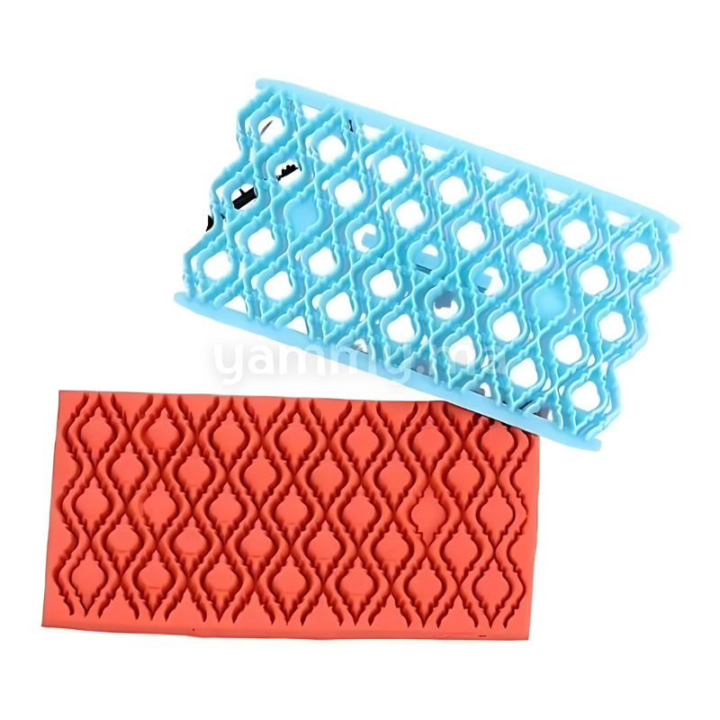 Embosseur Pâte à Sucre Pour Effet Matelassé Élégant