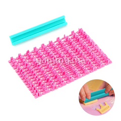 Emporte Pièce Mini Lettres Alphabet et Chiffres (x160)