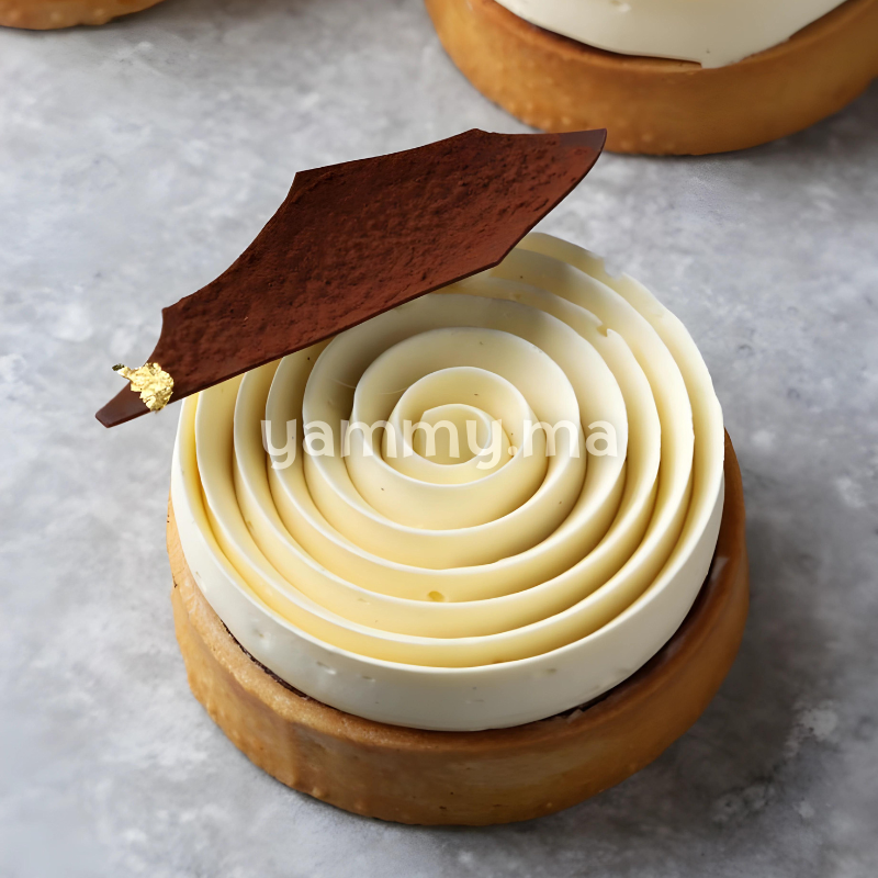 Flocon de Feuille d'Or Alimentaire 22 Carats 8x8 cm