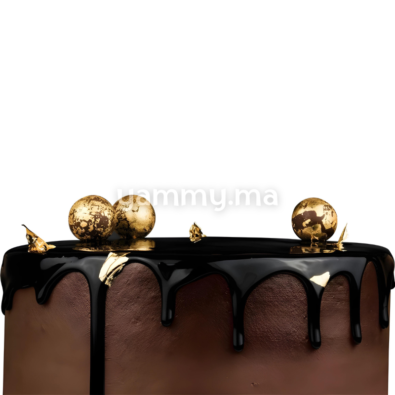 Flocon de Feuille d'Or Alimentaire 22 Carats 8x8 cm