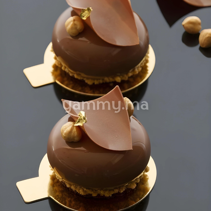 Flocon de Feuille d'Or Alimentaire 22 Carats 8x8 cm