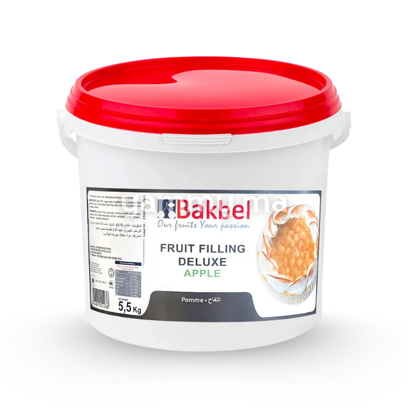 Fourrage aux fruits Deluxe Pomme 70% 500 gr (Repack) - Bakbel