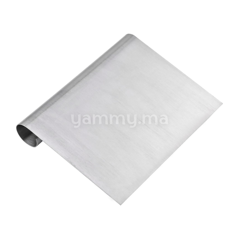 Grattoir Coupe-Pâte en Inox M 15 cm