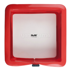Moule Amovible Carrè avec Base en Verre 25x25 cm - Ibili