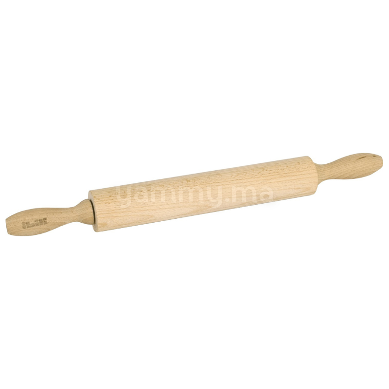 Rouleau à Pâtisserie en bois 43 x 4.4 cm - Ibili