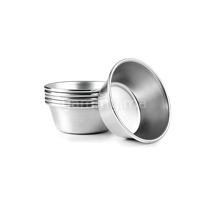 SET. 6 Moules Pastel de Nata Portugais - Ibili 142000