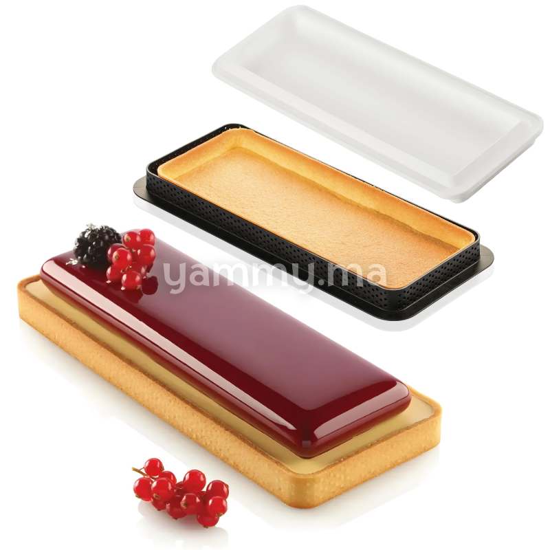 Kit Moule Silicone 1 Tarte Rectangle 265mm - Silikomart