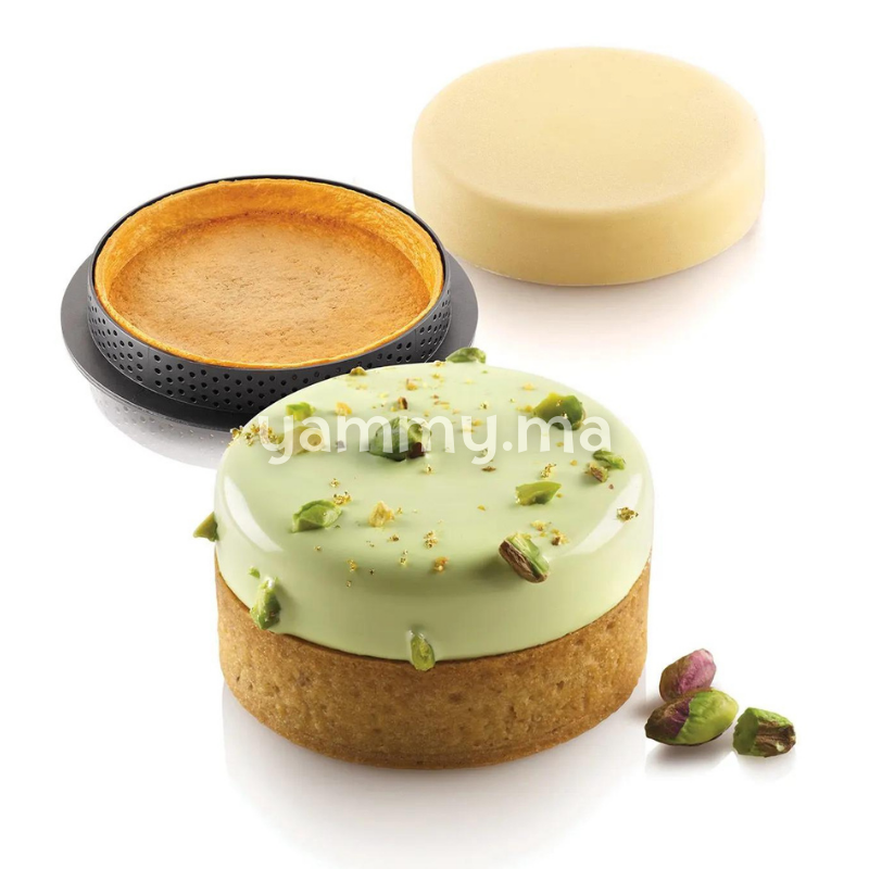 Kit Moule Silicone 6 Tartelettes 70mm Classique - Silikomart