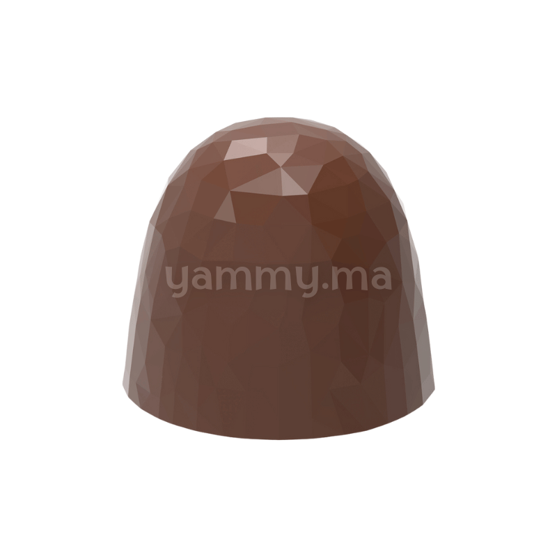 Moule Chocolat en Polycarbonate Cône Facette "CW12056" 14.5gr - Chocolate World