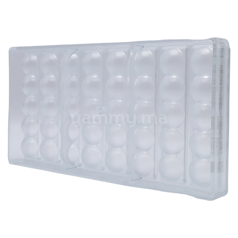 Moule Chocolat en Polycarbonate Kevin Kugel "CW1854" - Chocolate World