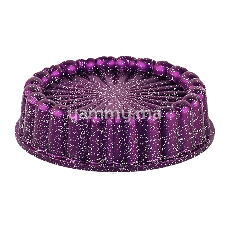 Moule à Gâteaux en Granite 26cm "Tart" Violet - Taç