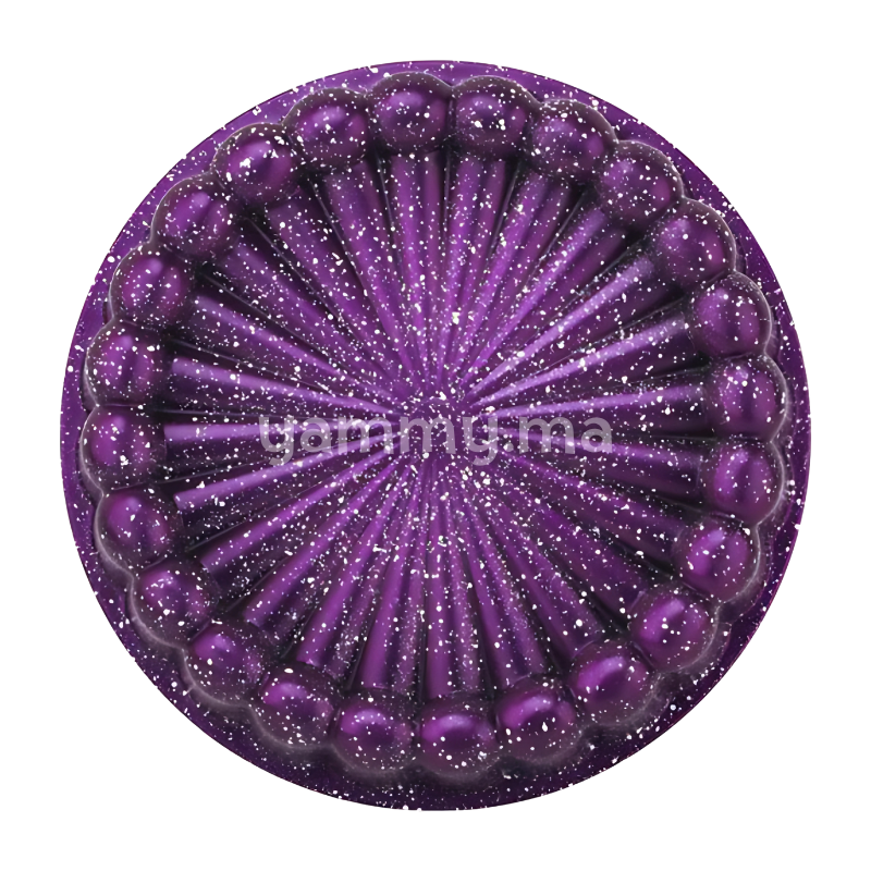 Moule à Gâteaux en Granite 26cm "Tart" Violet - Taç