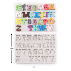 Moule Silicone Alphabet