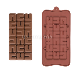 Moule Silicone Tablettes de Chocolat Ola
