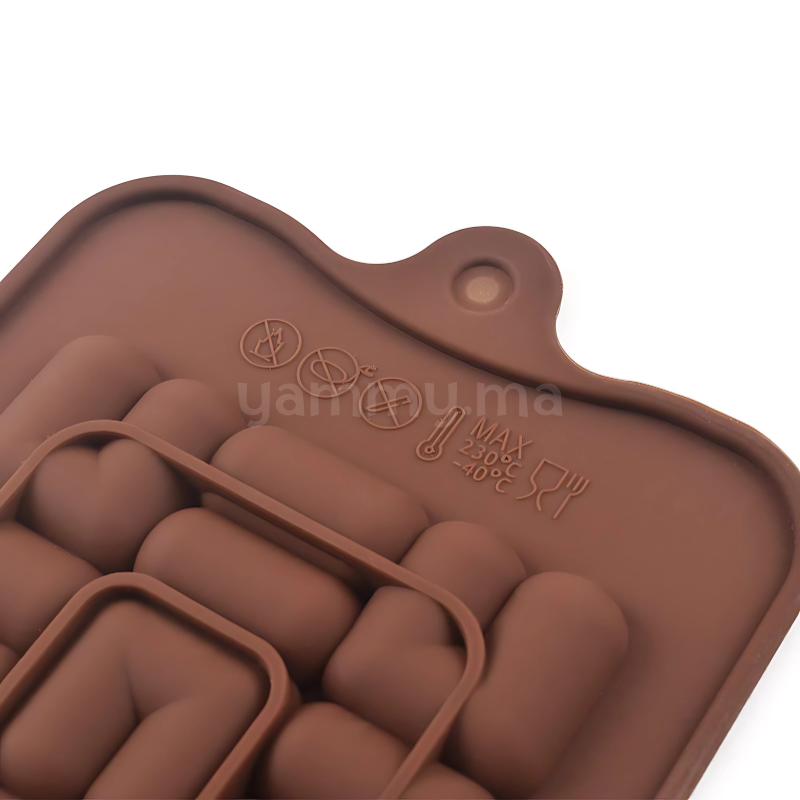 Moule Silicone Tablettes de Chocolat Ola