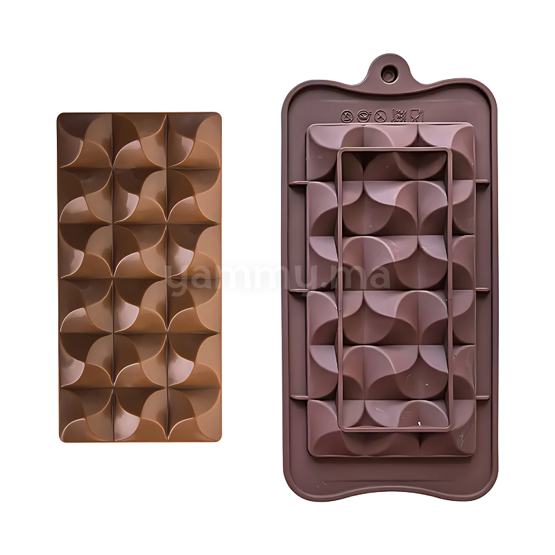 Moule Silicone Tablette de Chocolat Moulin