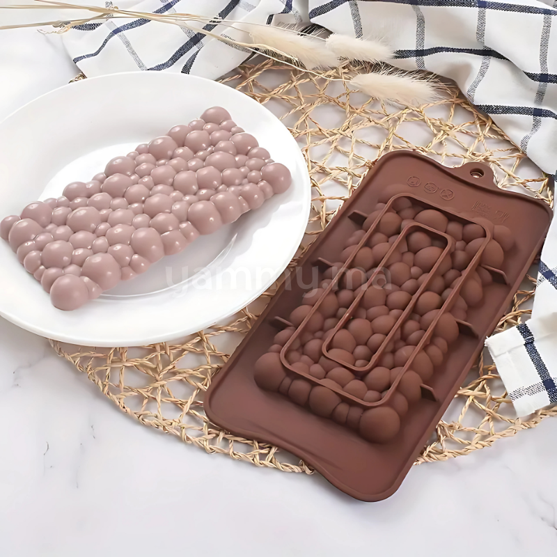 Moule Silicone Tablette de Chocolat Pétillant