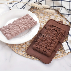 Moule Silicone Tablette de Chocolat Pétillant