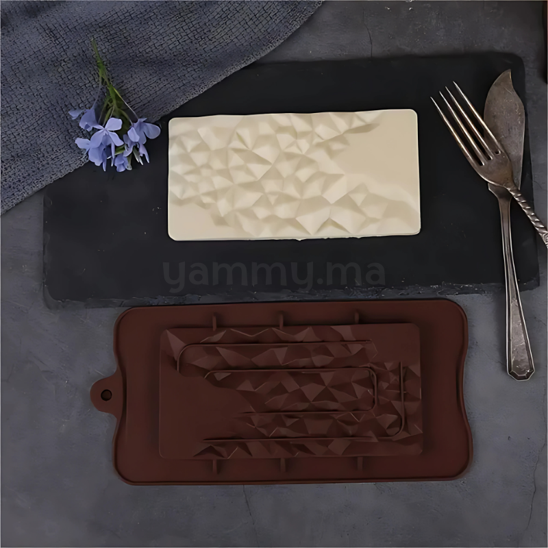 Moule Silicone Tablette de Chocolat Fragment