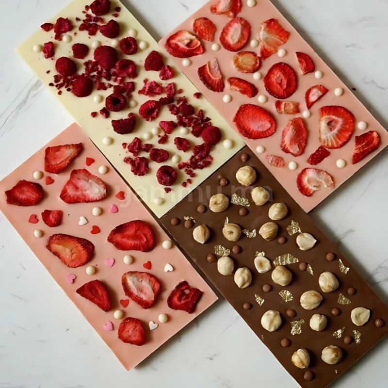 Moule Silicone Tablette de Chocolat Etoiles