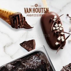 Pâte à Glacer Noir 825 gr - Van Houten