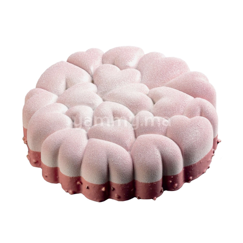 Moule Silicone Eros Coeurs Ø 17.9 cm "KE068" - Pavoni