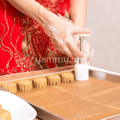 Set. 6 Tampons à Biscuits Rond 4.5 Cm M4