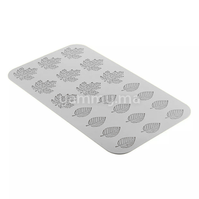 Moule Silicone Décor Feuilles Bosco (x21) - 47 x 27 cm