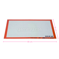 Tapis en Silicone Fibre de Verre SILPAT Y09 60 x 40 cm - Demarle