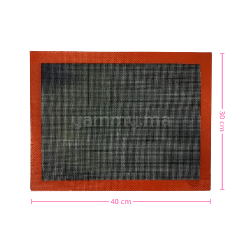 Tapis de Cuisson en Silicone Perforé 30 x 40 cm