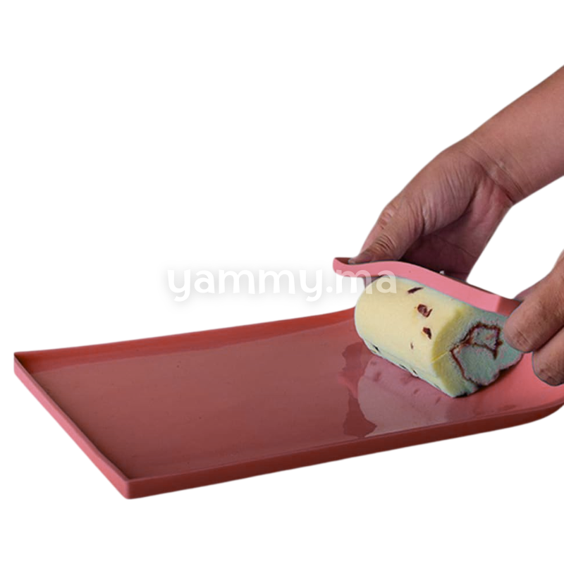 Tapis Génoise en Silicone Marron 30 x 25 cm