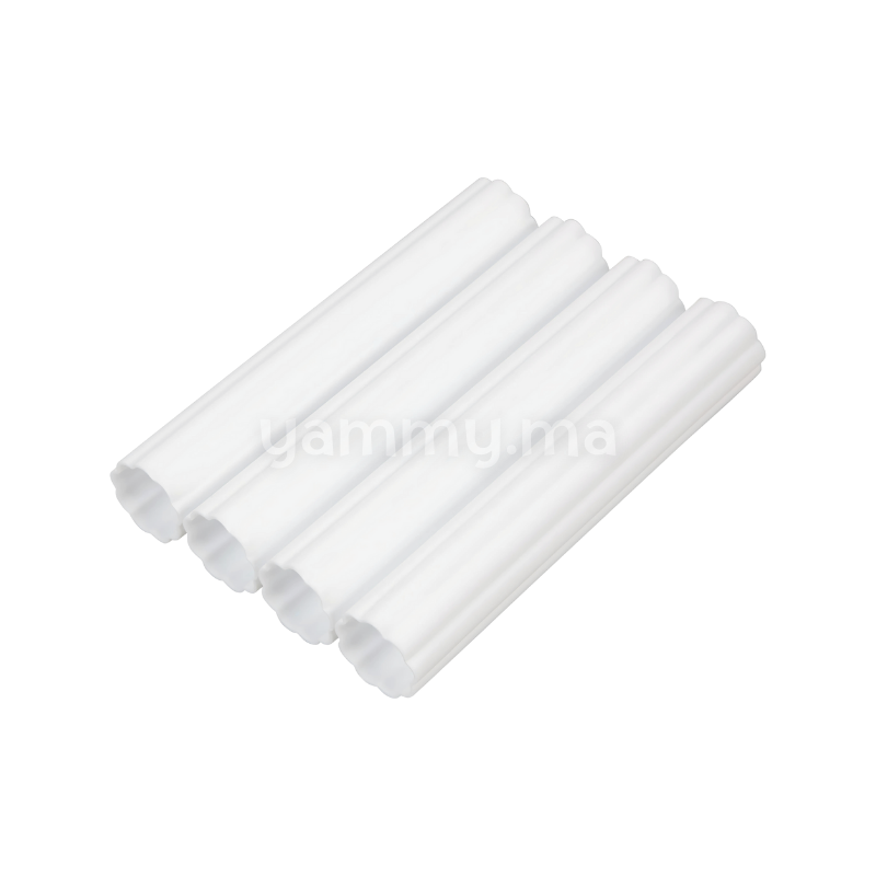 SET.4 Tiges Support Gâteau en Plastique 15 cm