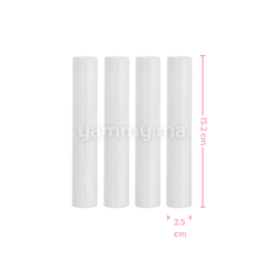 SET.4 Tiges Support Gâteau en Plastique 15 cm