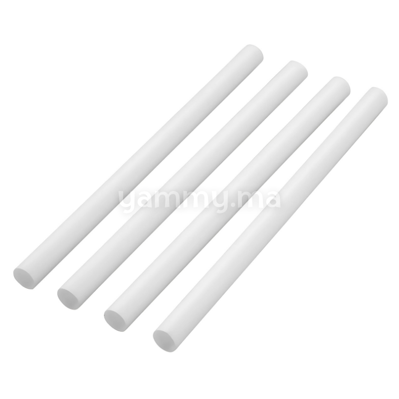 SET.4 Tiges Support Gâteau en Plastique 30 cm