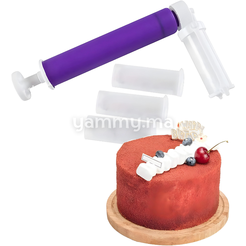 Pistolet Aérographe Manuel pour Décoration de Gâteaux