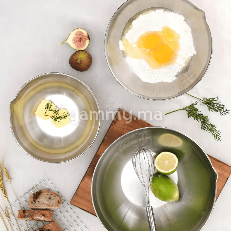 Bassine de Cuisine en Inox 21.5cm / 2.5L