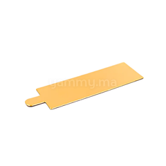 Languette Or Rectangle Cigare 12.5x3.5 cm (x50)