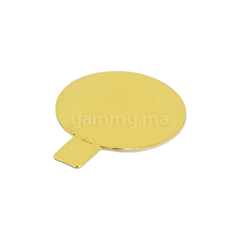 Languette Or Rond 7.5 cm (x50)