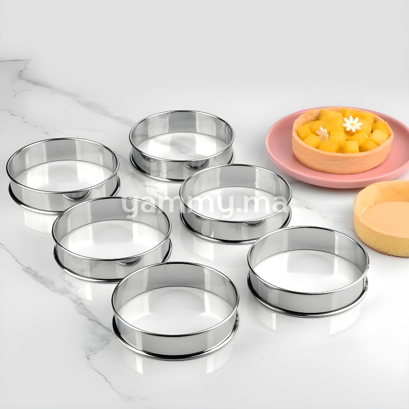 Cercle à Tartelettes Inox 10cm - Patisse 02142