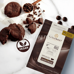 Chocolat de Couverture Noir 54,5% N°811 - Callebaut